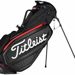 New 🥰 Premium Stand Golf Bag Black/black/red ⌛ -FootJoy shop 41ukvjD8hwL. AC