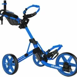 Flash Sale 🤩 Clicgear Model 4.0 Golf Push Cart, 3-Wheel Foldable Walking Golf Cart White 🛒 -FootJoy shop 41vwoHHqztL. AC