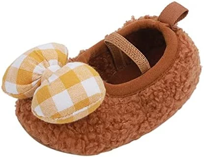 New π₯° USYFAKGH Toddler Kids Infant π§ Girls Plaid Bowknot Princress π Shoes First Walkers Prewalker π Shoes Soft Sole The Floor Barefoot Non Slip π Dress π Shoes Pink π₯° 4 New π₯° USYFAKGH Toddler Kids Infant π§ Girls Plaid Bowknot Princress π Shoes First Walkers Prewalker π Shoes Soft Sole The Floor Barefoot Non Slip π Dress π Shoes Pink π₯° - Image 2