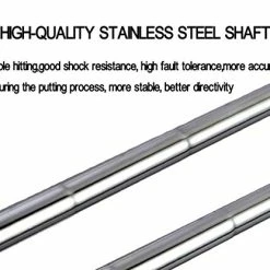 Outlet 🔔 Two Way Junior Golf Putter Stainless Steel Kids Putter Both Left And Right Handed Easily Use 3 Sizes To Choose Freely For Kids Ages 3-5 6-8 9-12 Gold Head+blue Grip ⭐ -FootJoy shop 41xFO9HNl5L