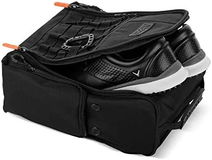 Outlet π Fitdom Golf π Shoe Bag - Tactical Style Zippered Black π Shoe Carrier Bags With Ventilation & Multiple Outside Pockets For 𧦠Socks Tees Gloves Brush & Other Accessories ETC Storage. Perfect For π© Women & Men π 9 Outlet π Fitdom Golf π Shoe Bag - Tactical Style Zippered Black π Shoe Carrier Bags With Ventilation & Multiple Outside Pockets For 𧦠Socks Tees Gloves Brush & Other Accessories ETC Storage. Perfect For π© Women & Men π - Image 7