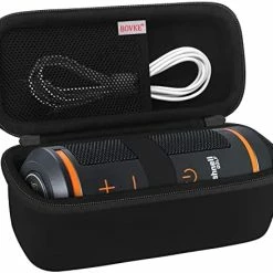 Best Sale ⭐ Carrying Case Compatible With Bushnell Wingman Golf GPS Bluetooth Speaker, Extra Mesh Pocket For Charging Cables And Accessories, Black A_black + Inside Balck 🔥 -FootJoy shop 41yfKCpE3hL. AC