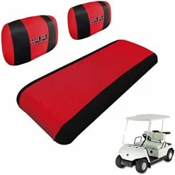 Deals 🌟 Golf Cart Yamaha G2, G8, G9, G16, G19, G22 And Club Car DS Before 2000 Seat Covers, Stylish Durable Bench Seat Covers,Washable Breathable Polyester Mesh Cloth(Black/Beige) ❤️ -FootJoy shop 41zrnakp34L. AC