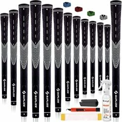 Discount 😉 SAPLIZE CC01 Golf Grips 13 Pack, High Feedback, Non Slip Design, Options Of 4 Colors, Standard/Midsize, Update/Deluxe Kits For Choice, Rubber Golf Club Grips Green, 13 Grips With Full Solvent Kit 🎁 -FootJoy shop 511nQc2a7kL. AC