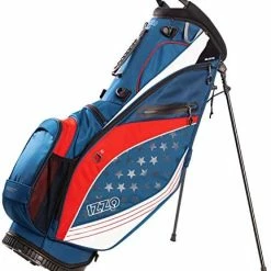 Outlet 🔔 ZZO Golf Izzo Lite Stand Golf Bag Ultra Light Perfect For Carrying On The Golf Course, With Dual Straps For Easy To Carry Golf Bag Black/grey ✔️ -FootJoy shop 511zIlZkBKL. AC