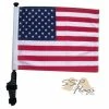 Best Sale ⌛ USA Golf Cart Flag EZ On & Off Bracket 🔔