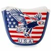 Budget 🤩 Golf Golf Putter Cover, Golf Club Head Covers Mallet Putter Headcover Synthetic Leather Golf Blade Putter Cover With Magnetic Closure & America USA Style For Golf Putter Covers For Blade Putter Covers 😍 -FootJoy shop 515P3xbrtLL