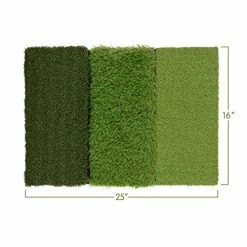 Coupon ⌛ Golf 3-in-1 Turf Grass Mat Foldable Includes Tight Lie, Rough And Fairway For Driving, Chipping, And Putting Golf Practice And Training - 25x16 Inches 😉 -FootJoy shop 515voQH9ykL