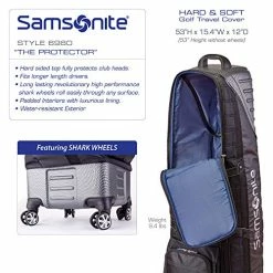 Best Pirce 🧨 Samsonite "The Protector Hard & Soft Golf Travel Cover With Shark Wheels 😍 -FootJoy shop 516d3PWQBbL