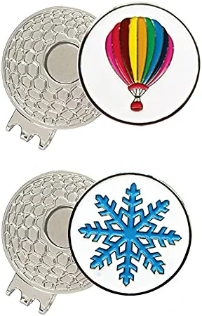 Brand new π PINMEI Colorful Golf Ball Markers With Silver Color Golf Hat Clips π― 3 Brand new π PINMEI Colorful Golf Ball Markers With Silver Color Golf Hat Clips π―