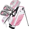 Best Pirce ⌛ Golf Manta Ray 6 Piece 👧 Girls Junior Set With Bag (Ages 6-8) 👏