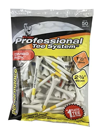 Best reviews of π₯ Pride Professional Tee System Plastic Golf Tees (Pack Of 50), 40 Count 2-3/4-Inch + 10 Count 1-1/2-Inch,White π 3 Best reviews of π₯ Pride Professional Tee System Plastic Golf Tees (Pack Of 50), 40 Count 2-3/4-Inch + 10 Count 1-1/2-Inch,White π