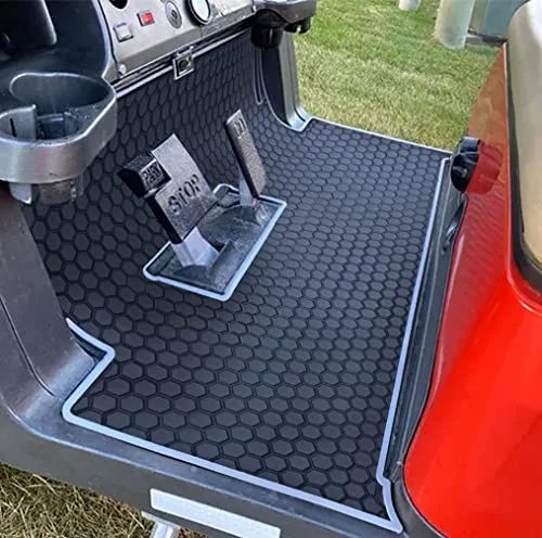 Brand new π Golf Cart Floor Liner Mat Full Coverage Custom Fit For 2 And 2+2 Club Car Models Precedent 2004-2022/Onward & Tempo (2017-2022)/Villager & V4L (2019-2022 Red Trim (short) π― 6 Brand new π Golf Cart Floor Liner Mat Full Coverage Custom Fit For 2 And 2+2 Club Car Models Precedent 2004-2022/Onward & Tempo (2017-2022)/Villager & V4L (2019-2022 Red Trim (short) π― - Image 4