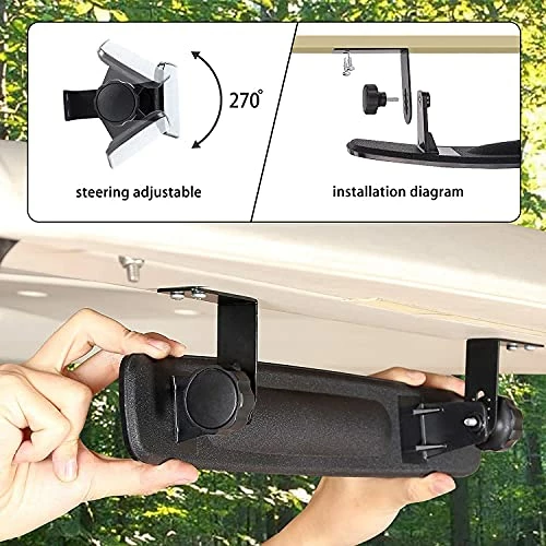 Cheap 𧨠Newest Golf Cart Mirrors Contains Folding Side Mirrors And Rear View Mirror Universal For Club Car DS Precedent/EZGO TXT RXV/Yamaha π 5 Cheap 𧨠Newest Golf Cart Mirrors Contains Folding Side Mirrors And Rear View Mirror Universal For Club Car DS Precedent/EZGO TXT RXV/Yamaha π - Image 3