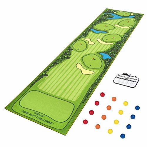 Brand new β Pure Putt Challenge Putting Games - Huge 10ft Putting Green Rug With 16 Golf Balls & Scorecard, 2-4 Player Indoor Or Outdoor Games For All Skill Level π 3 Brand new β Pure Putt Challenge Putting Games - Huge 10ft Putting Green Rug With 16 Golf Balls & Scorecard, 2-4 Player Indoor Or Outdoor Games For All Skill Level π