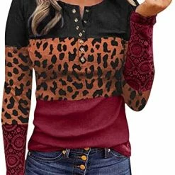 Wholesale ✨ JJHAEVDY  2022 Fall Winter 👩 Women's Long Sleeve Blouses Casual Button Down Sweatshirts Loose Fit Pullover Tunic Top 1-dark Green ⭐ -FootJoy shop 51FBfAfog8L. AC