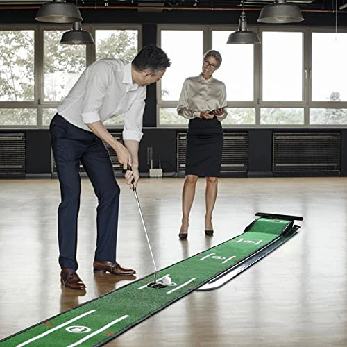 Cheap π Golf Putting Matt For Indoors And Office, 8ft Putting Green With Alignment Guides, Compact Edition, Golf Accessories For Me 𧨠7 Cheap π Golf Putting Matt For Indoors And Office, 8ft Putting Green With Alignment Guides, Compact Edition, Golf Accessories For Me 𧨠- Image 5