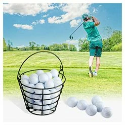 Promo 𧨠10L0L Golf Ball Basket - Golf Ball Bucket Suitable For Golf Practise And Competition Anti-Rust Black π 9 Promo 𧨠10L0L Golf Ball Basket - Golf Ball Bucket Suitable For Golf Practise And Competition Anti-Rust Black π -FootJoy shop 51GgQ4ybngL