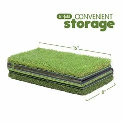 Coupon ⌛ Golf 3-in-1 Turf Grass Mat Foldable Includes Tight Lie, Rough And Fairway For Driving, Chipping, And Putting Golf Practice And Training - 25x16 Inches 😉 -FootJoy shop 51GkbLb2DbL