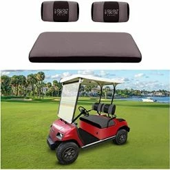 Deals 🌟 Golf Cart Yamaha G2, G8, G9, G16, G19, G22 And Club Car DS Before 2000 Seat Covers, Stylish Durable Bench Seat Covers,Washable Breathable Polyester Mesh Cloth(Black/Beige) ❤️ -FootJoy shop 51I XBzLFgL. AC