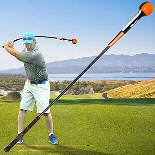 Wholesale β Hosita Golf Swing Trainer - Full Swing Warm-up Training Aids For Tempo, Timing, Balance And Rhythm, For Men π© Women - Comes With Free Alignment Sticks 48" Orange(with Free Alignment Sticks) π€© 3 Wholesale β Hosita Golf Swing Trainer - Full Swing Warm-up Training Aids For Tempo, Timing, Balance And Rhythm, For Men π© Women - Comes With Free Alignment Sticks 48" Orange(with Free Alignment Sticks) π€©