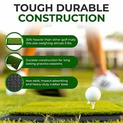 Coupon ⭐ 17.5 X 13.5 Golf Hitting Mat - Golf Practice Mat - Golf Mat Backyard - Golf Mat Indoors - Golf Training Mat - Golf Hitting Pad - Golf Turf Mat - Chipping Mat - Indoor Golf Matt ⭐ 10 Coupon ⭐ 17.5 X 13.5 Golf Hitting Mat - Golf Practice Mat - Golf Mat Backyard - Golf Mat Indoors - Golf Training Mat - Golf Hitting Pad - Golf Turf Mat - Chipping Mat - Indoor Golf Matt ⭐ -FootJoy shop 51KDCia9vSS