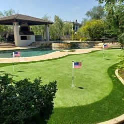 Coupon ⭐ Golf Flagstick, Practice Putting Green Flag Stick For Yard, Golf Pole Pin Flagpole, Portable 2-Section Design, All 3 Feet White Flagpole-3 Pack 🥰 -FootJoy shop 51KUxpCvc1L