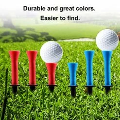 Buy 💯 GLOOF 2.3’’ 3’’Plastic Golf Tees With Soft Rubber Cushion Top Cover Pack Of 12, Almost Unbreakable,Practicing For Golfer 👍 -FootJoy shop 51Kh0FYa9AL