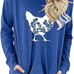 Best reviews of 😉 JJHAEVDY  Women's Casual O-Neck Tops Long Sleeve Pullover Sweatshirt Cute Pullover Relaxed Fit Blouse 1-gray 🥰 -FootJoy shop 51Ku 3fEkvL. AC