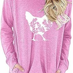 Best reviews of 😉 JJHAEVDY  Women's Casual O-Neck Tops Long Sleeve Pullover Sweatshirt Cute Pullover Relaxed Fit Blouse 1-gray 🥰 -FootJoy shop 51Ky6nvhv7L. AC