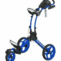 Flash Sale 🔥 Clicgear Rovic Model RV1S Golf Push Cart With 360 Degree Swivel Front Wheel, Foldable 3-Wheel Golf Cart Arctic/white 😀