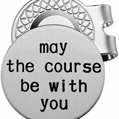 Best reviews of β€οΈ Golf Ball Marker With Magnetic Hat Clip Personalized Golf Gift For Men - May The Course Be With You - Golf Accessories For Men - A Perfect Mens Gift For Golf Lovers Silver π 11 Best reviews of β€οΈ Golf Ball Marker With Magnetic Hat Clip Personalized Golf Gift For Men - May The Course Be With You - Golf Accessories For Men - A Perfect Mens Gift For Golf Lovers Silver π -FootJoy shop 51OSe7 Ro1L. AC