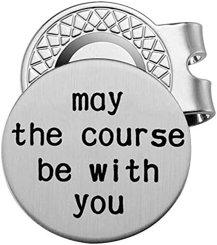 Best reviews of β€οΈ Golf Ball Marker With Magnetic Hat Clip Personalized Golf Gift For Men - May The Course Be With You - Golf Accessories For Men - A Perfect Mens Gift For Golf Lovers Silver π 7 Best reviews of β€οΈ Golf Ball Marker With Magnetic Hat Clip Personalized Golf Gift For Men - May The Course Be With You - Golf Accessories For Men - A Perfect Mens Gift For Golf Lovers Silver π - Image 5