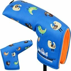 Brand new 🧨 Birdie Birds Blue Driver Fairway Wood Hybrid Mallet Blade Putter Cover Headcover 🛒 -FootJoy shop 51OV8DqduL. AC