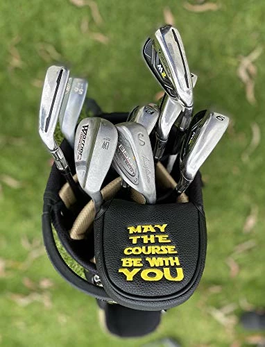 Promo π Mallet Putter Cover | Golf For Men & π© Women | Golf Bag Accessory May The Cours π 4 Promo π Mallet Putter Cover | Golf For Men & π© Women | Golf Bag Accessory May The Cours π - Image 2