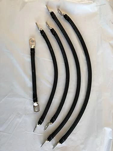 Flash Sale ⭐ ECW&L Club Car Precedent 2 Gauge Battery Cable Set 6 X 8 Volt Black ❤️ 3 Flash Sale ⭐ ECW&L Club Car Precedent 2 Gauge Battery Cable Set 6 X 8 Volt Black ❤️