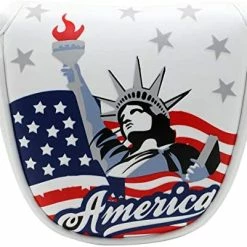 Budget 🤩 Golf Golf Putter Cover, Golf Club Head Covers Mallet Putter Headcover Synthetic Leather Golf Blade Putter Cover With Magnetic Closure & America USA Style For Golf Putter Covers For Blade Putter Covers 😍 -FootJoy shop 51Ot7w3oMML. AC