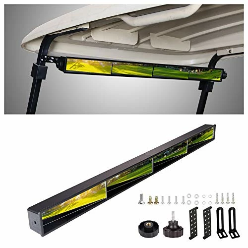 Promo π Universal Golf Cart 5 Panel Mirror For EZGO, Club Car, Wide Angle Rear View Mirror, Compatible With Car SUV Van Truck π 4 Promo π Universal Golf Cart 5 Panel Mirror For EZGO, Club Car, Wide Angle Rear View Mirror, Compatible With Car SUV Van Truck π - Image 2