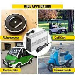 Cheap 🔥 VEVOR 48 Volt 15 Amp Golf Cart Battery Charger With G29 Drive/LED Club Car Battery Charger Aluminum Shell Power Wise For Ez Go Yamaha 😀 -FootJoy shop 51ReBB0WjyL