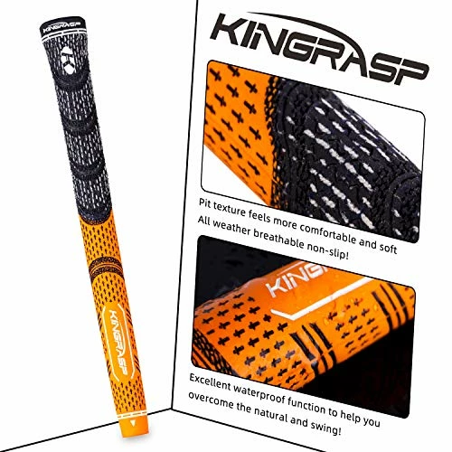 New π― KINGRASP Golf Grips, Standard/Midsize, Golf Grips Set Of 13(Free 13 Tapes), Anti-Slip Rubber Golf Club Grips, 8Colors Optional Red π₯° 6 New π― KINGRASP Golf Grips, Standard/Midsize, Golf Grips Set Of 13(Free 13 Tapes), Anti-Slip Rubber Golf Club Grips, 8Colors Optional Red π₯° - Image 4