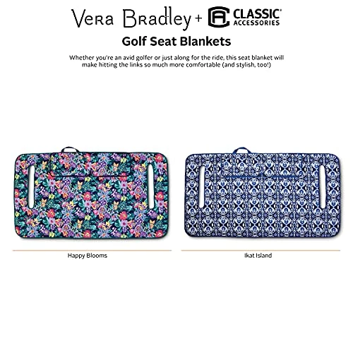 Cheapest β Vera Bradley By Classic Accessories Water-Resistant Golf Seat Blanket, 54 X 32 Inch, Ikat Island π 6 Cheapest β Vera Bradley By Classic Accessories Water-Resistant Golf Seat Blanket, 54 X 32 Inch, Ikat Island π - Image 4