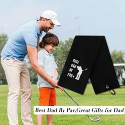 Best reviews of 🌟 Fathers Day Golf Gifts From Daughters Son Kids,Funny Gifts For Dad,Golf Towel Gifts,Birthday Gifts For Dad For Stepdad, For Husband,Best Dad By Par-Black 🤩 -FootJoy shop 51U3xOikeyL