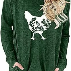 Best reviews of 😉 JJHAEVDY  Women's Casual O-Neck Tops Long Sleeve Pullover Sweatshirt Cute Pullover Relaxed Fit Blouse 1-gray 🥰 -FootJoy shop 51U6LIFUyDL. AC