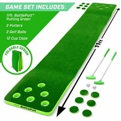 Best Pirce 😀 GoSports BattlePutt Golf Putting Game, 2-on-2 Pong Style Play With 11" Putting Green, 2 Putters And 2 Golf Balls 👍 -FootJoy shop 51UHXqswvCL