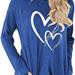 Best reviews of 😉 JJHAEVDY  Women's Casual O-Neck Tops Long Sleeve Pullover Sweatshirt Cute Pullover Relaxed Fit Blouse 1-gray 🥰 -FootJoy shop 51Vsq5LysNL. AC