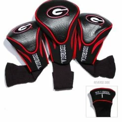Best deal ✔️ NCAA Contour Golf Club Headcovers (3 Count), Numbered 1, 3, & X, Fits Oversized Drivers, Utility, Rescue & Fairway Clubs, Velour Lined For Extra Club Protection Multi Team Color 👍