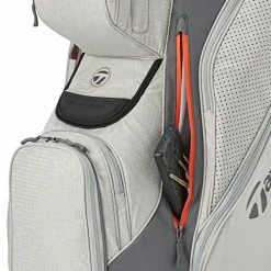 Cheap 🔥 AylorMade 2022 Supreme Cart Bag Gray Gunmetal/orange 🎁