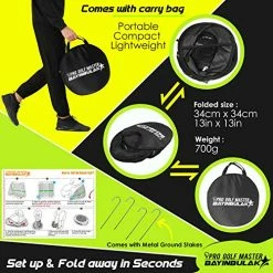 Budget π― 2 In 1 Golf Chipping Practice Net Backyard Driving 2.5'Γ2.5' Golf Accessories For Men Gift, 1 Pack Black βοΈ 13 Budget π― 2 In 1 Golf Chipping Practice Net Backyard Driving 2.5'Γ2.5' Golf Accessories For Men Gift, 1 Pack Black βοΈ -FootJoy shop 51dGQYsjWCL