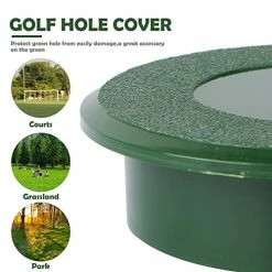 Cheap 👍 Golf Cup Cover Golf Hole Putting Green Cup Golf Practice Training Aids Green Hole Cup For Outdoor Activities 👏 -FootJoy shop 51dKCXuiUBL