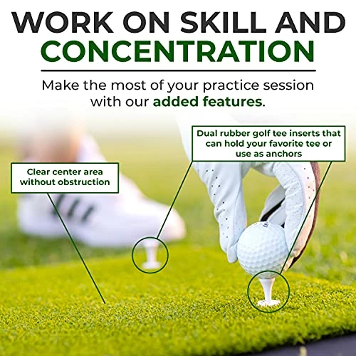 Coupon ⭐ 17.5 X 13.5 Golf Hitting Mat - Golf Practice Mat - Golf Mat Backyard - Golf Mat Indoors - Golf Training Mat - Golf Hitting Pad - Golf Turf Mat - Chipping Mat - Indoor Golf Matt ⭐ 6 Coupon ⭐ 17.5 X 13.5 Golf Hitting Mat - Golf Practice Mat - Golf Mat Backyard - Golf Mat Indoors - Golf Training Mat - Golf Hitting Pad - Golf Turf Mat - Chipping Mat - Indoor Golf Matt ⭐ - Image 4